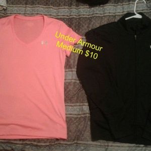 Womans Under Armour shirt and jacket
